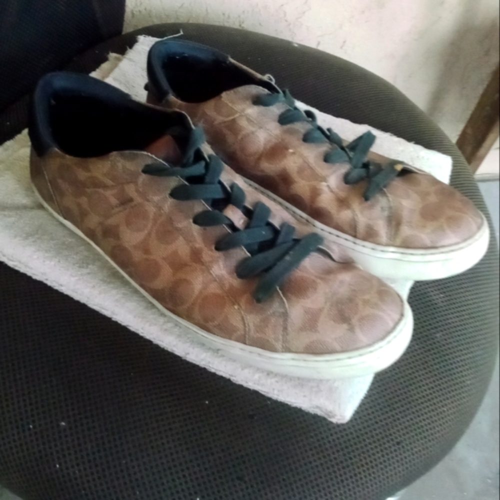 Coach Monogram men's shoes size 13
